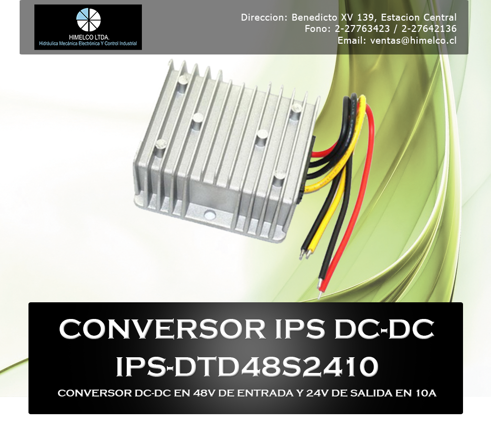 conversor IPS-DTD48S2410 | Himelco LTDA