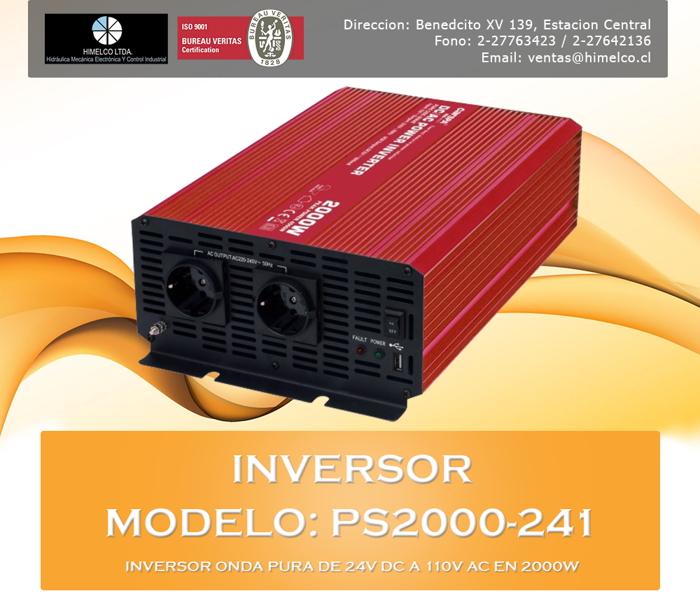 Inversor Modelo PS2000-241