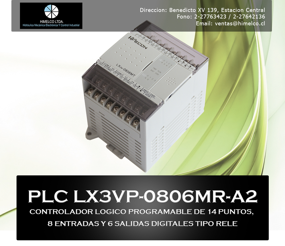 PLC LX3VP-0806MR-A2
