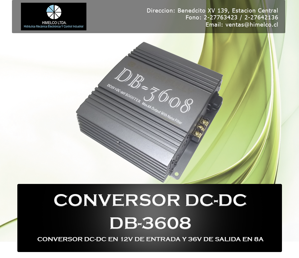 Modelo Conversor DB-3608