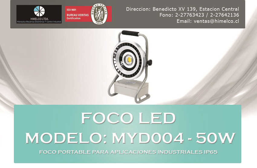 Foco portatil MYD0004-50W
