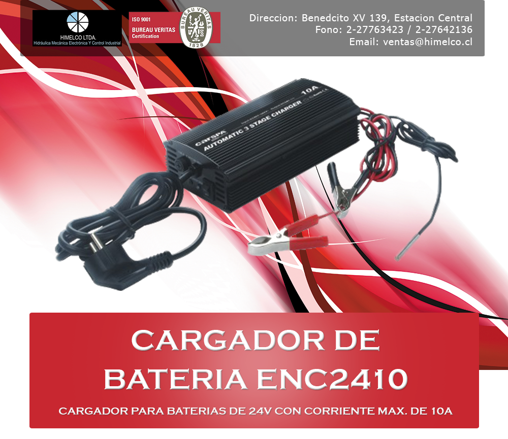 Cargador de Baterias ENC2410
