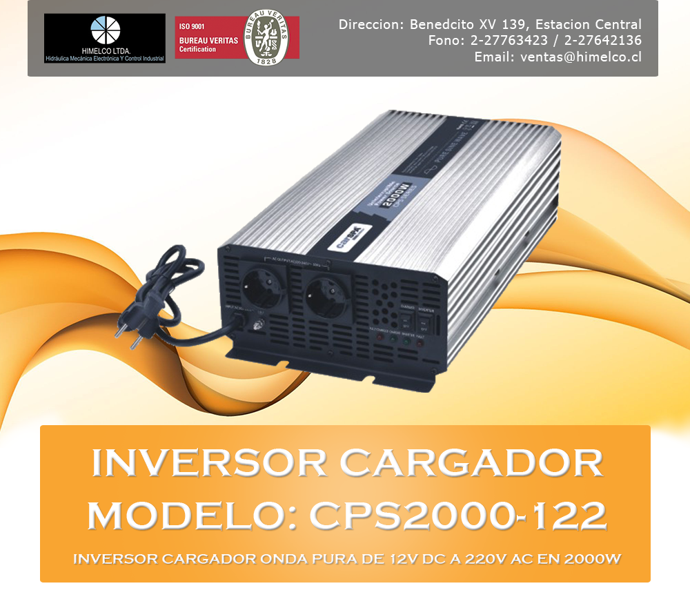 Inversor Modelo CPS2000-122