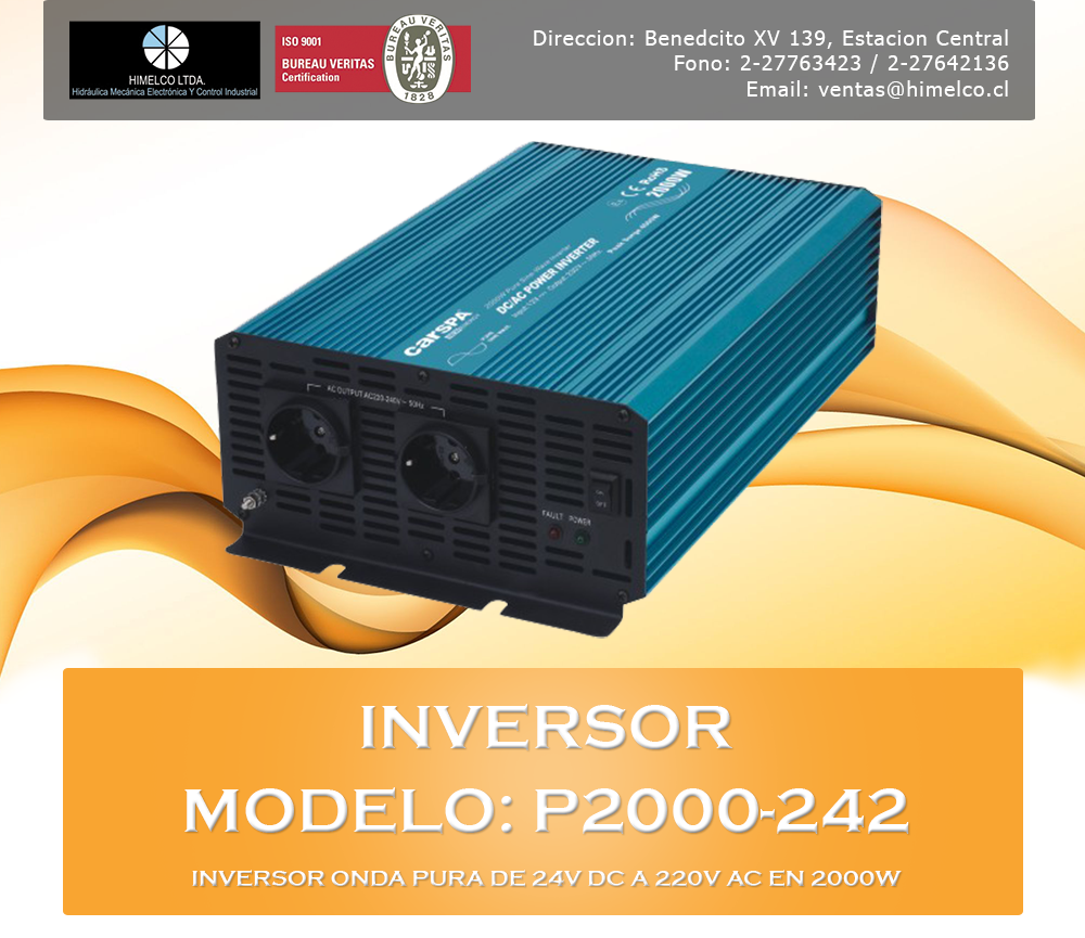 Modelo Inversor P2000-242