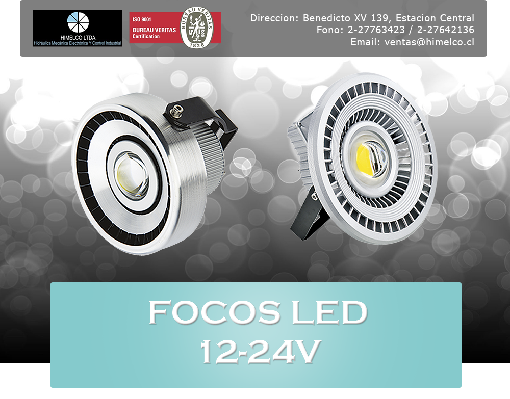 Focos LED 12-24V