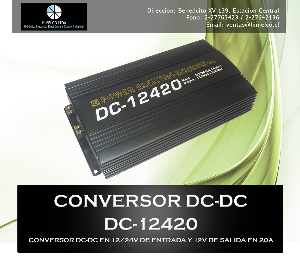Conversor DC-12420