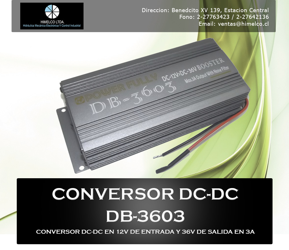 Conversor Aumentador DB-3603