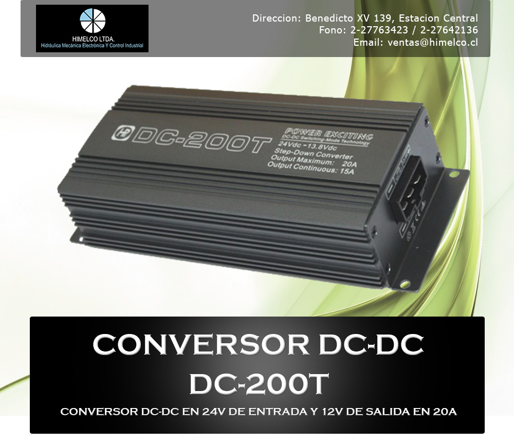 Conversor DC-200T